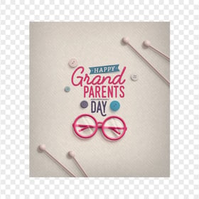 Happy Grandparents Day Creative Greeting Card
