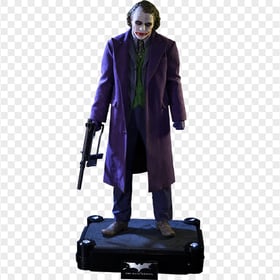 Toy Of Dark Joker Knight Standing Hold Gun