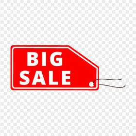 Big Sale Tag HD Transparent Background