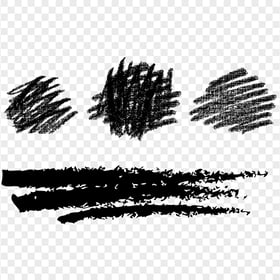 HD Black Chalk Graffiti Grunge Lines PNG