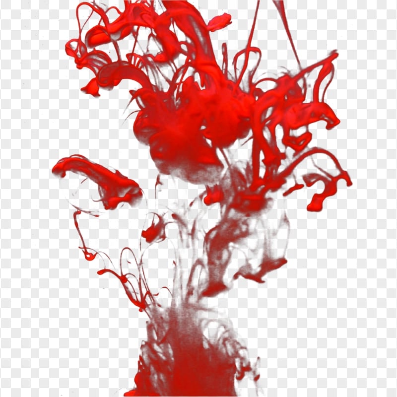 Red Color Painting Paint Splash Effect | Citypng