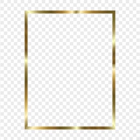 HD Gold Poster Wall Picture Frame Transparent PNG