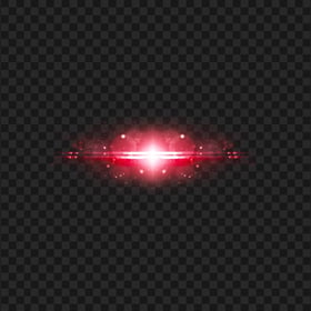 Red Lens Flare Light Effect PNG Image