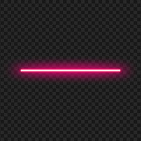 HD Pink Line Neon Glowing Light Transparent PNG