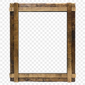 Wood Vertical Frame HD Transparent Background