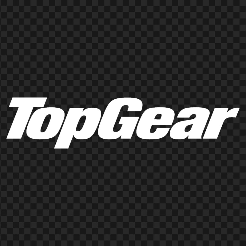 TopGear White Logo HD PNG | Citypng