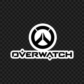 Black Overwatch Logo Stickers Style