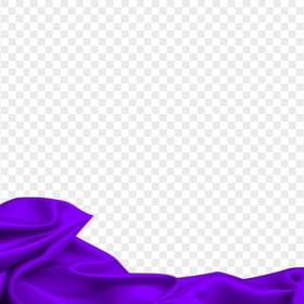 Transparent Purple Silk Ribbon
