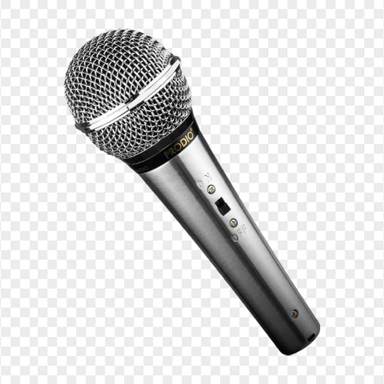 Real Wireless Dynamic Microphone Mic PNG IMG