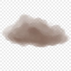 HD Illustration Dust Brown Cloud Smoke PNG