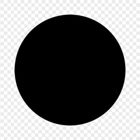 Black Circle Transparent PNG