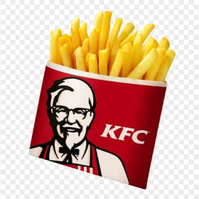 HD KFC French Fries Cup Transparent Background