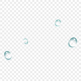 HD Realistic Water Drop Droplets Drops PNG