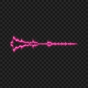 Glowing Music Wave Sound Pink Waves HD PNG