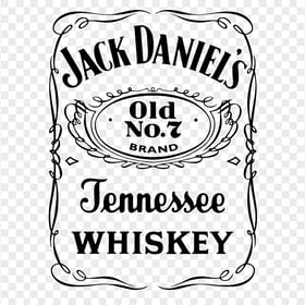 HD Jack Daniel's Jennessee Whiskey Logo PNG