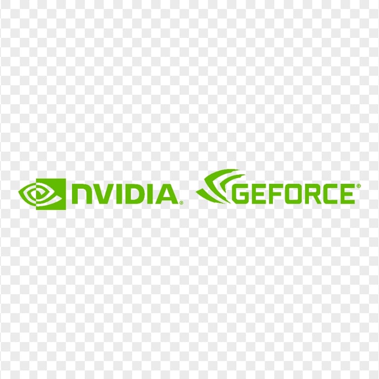 Nvidia And Geforce Greens Logos PNG