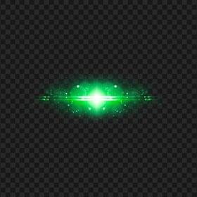 Green Lens Flare Light Effect FREE PNG