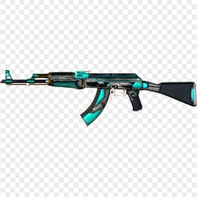 PUBG Black & Blue Akm Skin Weapon