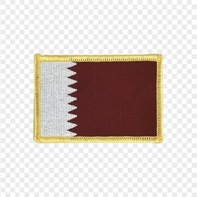 Embroidery Qatar Flag Icon