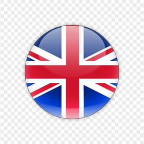 Round United Kingdom England Flag Download PNG