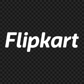 HD Flipkart Text Black Logo Transparent PNG