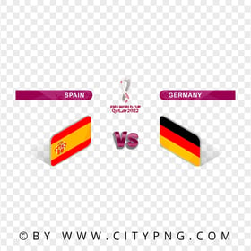 Spain Vs Germany Fifa World Cup 2022 FREE PNG