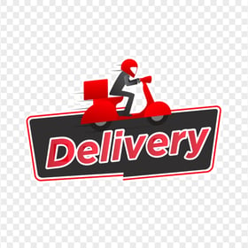 Scooter Bike Delivery Logo PNG