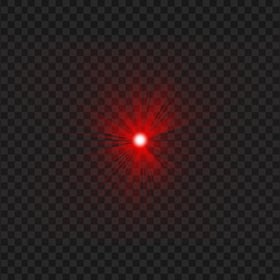 HD Red Laser Lens Flare Effect FREE PNG
