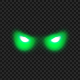 HD PNG Glowing Green Eyes