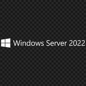 Windows Server 2022 White Logo PNG