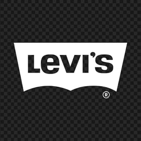 HD Levis White Logo Transparent PNG