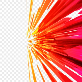 Graphic Speed Effect Pink To Orange Gradient