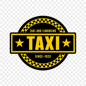 Taxi And Limousine Service Round Logo Sign