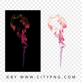HD Instagram Colors Cigarette Smoke PNG