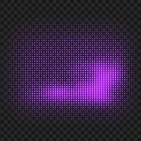HD Halftone Purple Glowing Texture PNG
