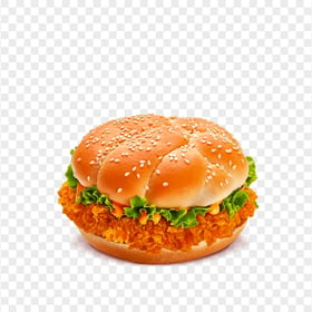 Fried Chicken Burger Fast Food Download PNG