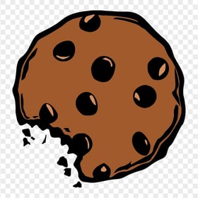 Brown Chocolate Cartoon Clipart Cookie Biscuit PNG