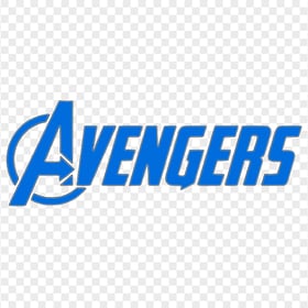 Blue Avengers Logo PNG