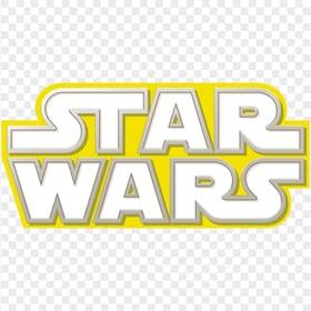 HD Yellow Cool Star Wars Logo PNG