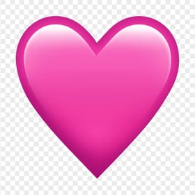 Pink Heart Emoji Love Romantic WhatsApp HD