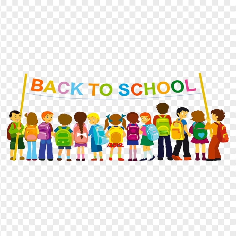 First Day Of School Back To School Cartoon PNG