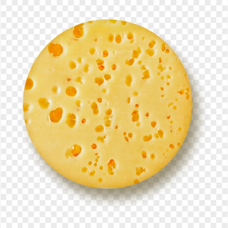 Cheese Circle Shape PNG