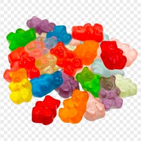 Sugar Gummy Bears Candies PNG