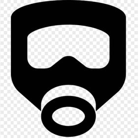 Black Icon Air Filter Safety Mask Respirator Gas