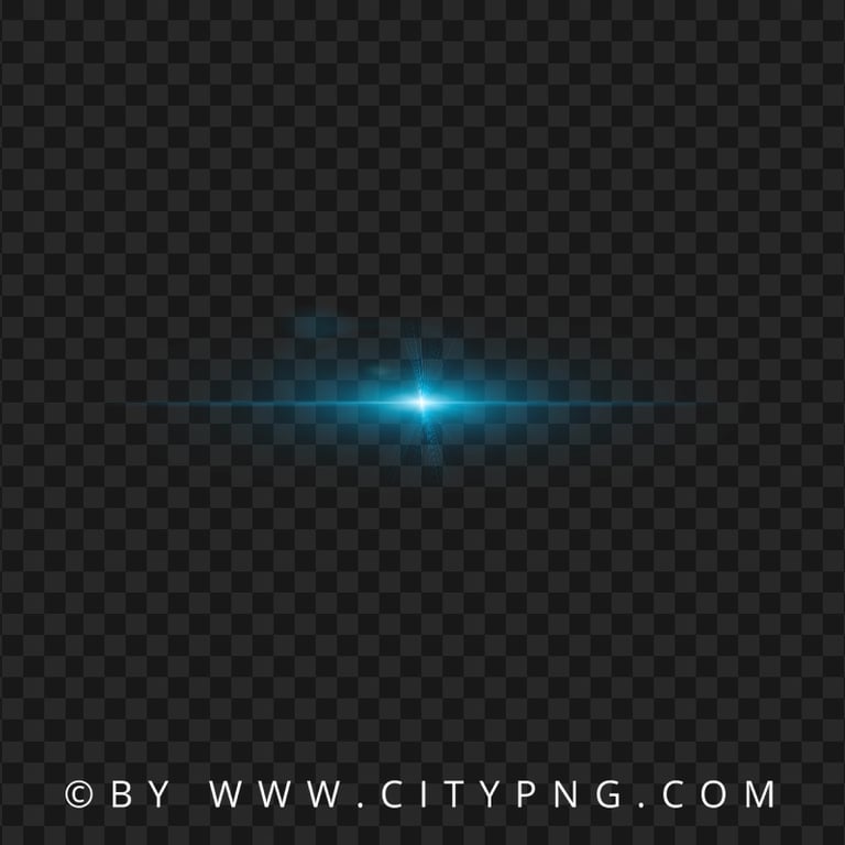 Transparent Hd Blue Glow Light Rays Background | Citypng