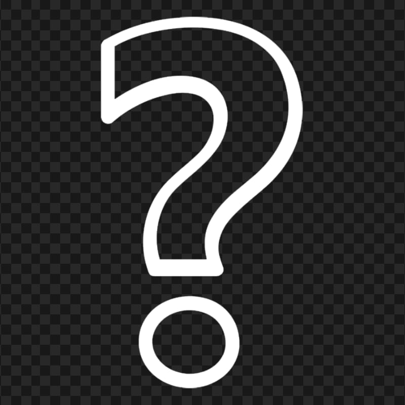 PNG Outline White Question Mark Computer Icon