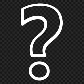 PNG Outline White Question Mark Computer Icon