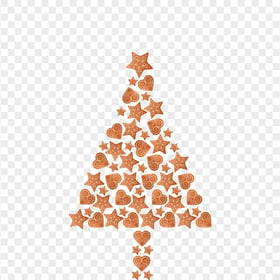 Gingerbread Christmas Tree Vector PNG Image
