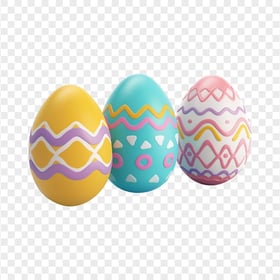 Colorful Easter Egg Element HD Transparent PNG
