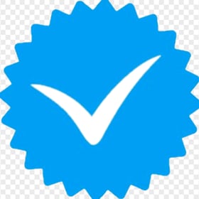 Blue Instagram Account Verified Symbol Sign Icon | Citypng